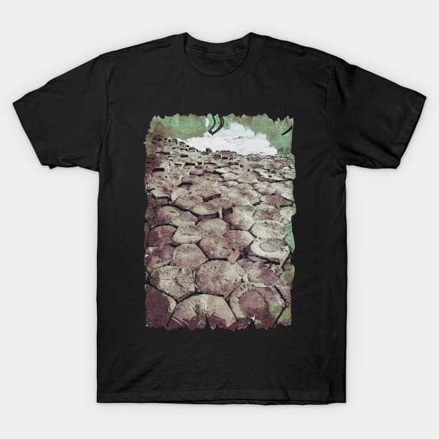 Giant's Causeway T-Shirt by KMSbyZet